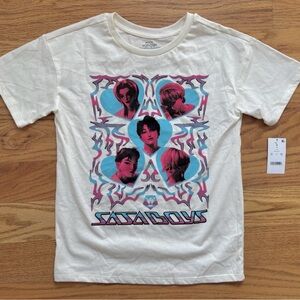 K-Pop Demon Hunters Saja Boys T-Shirt - Size 8 NWT